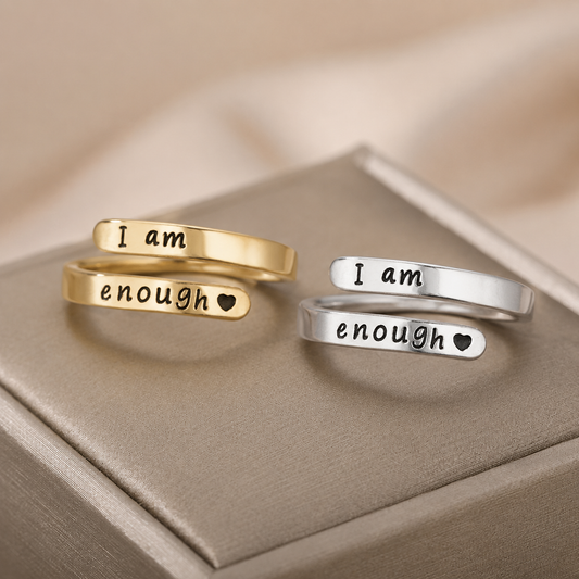 I Am Enough Ring