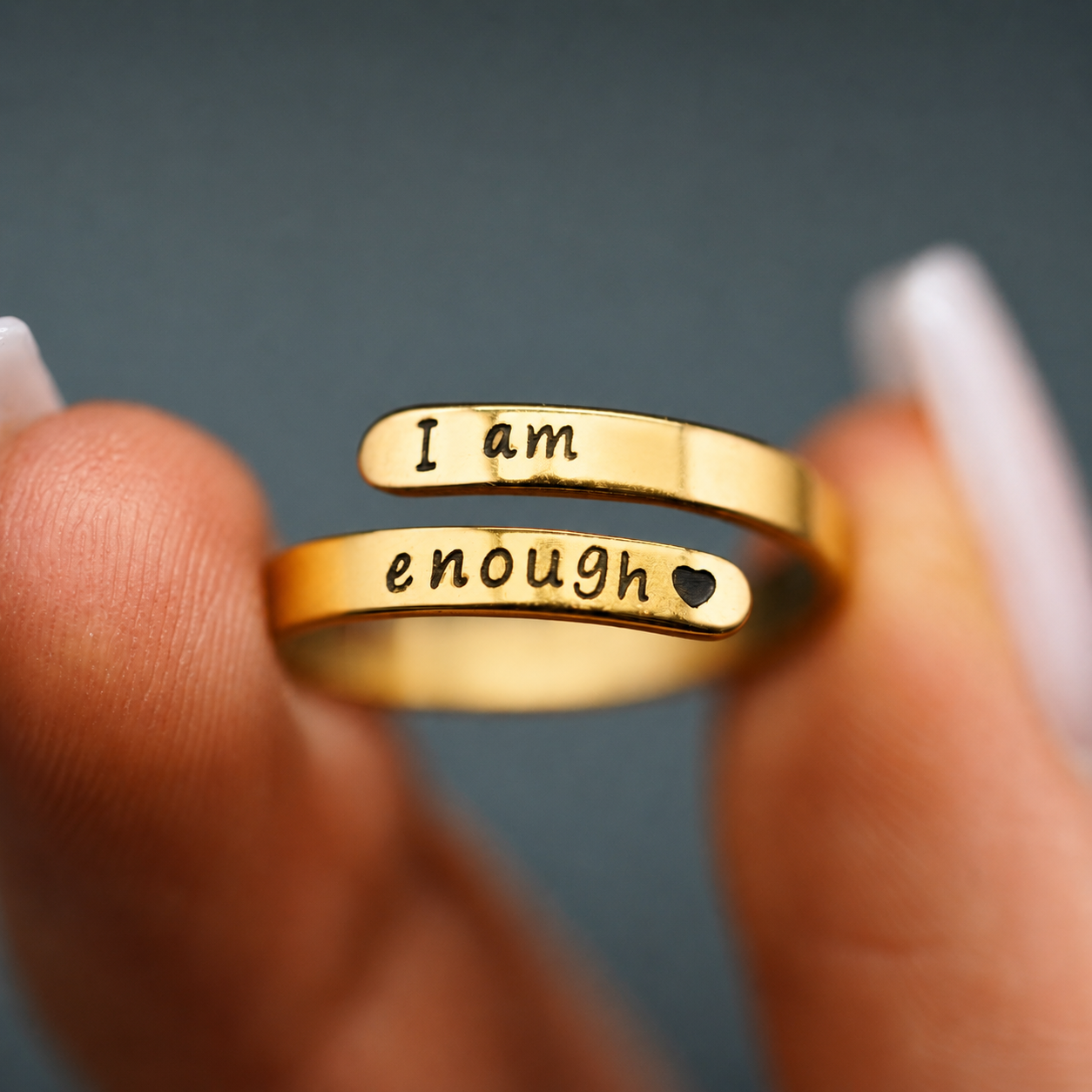 I Am Enough Ring